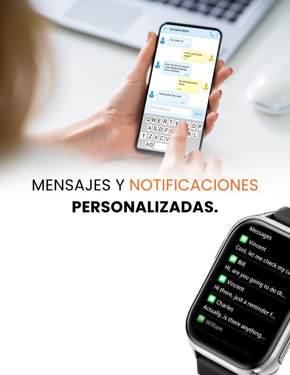 Smartwatch para mujer