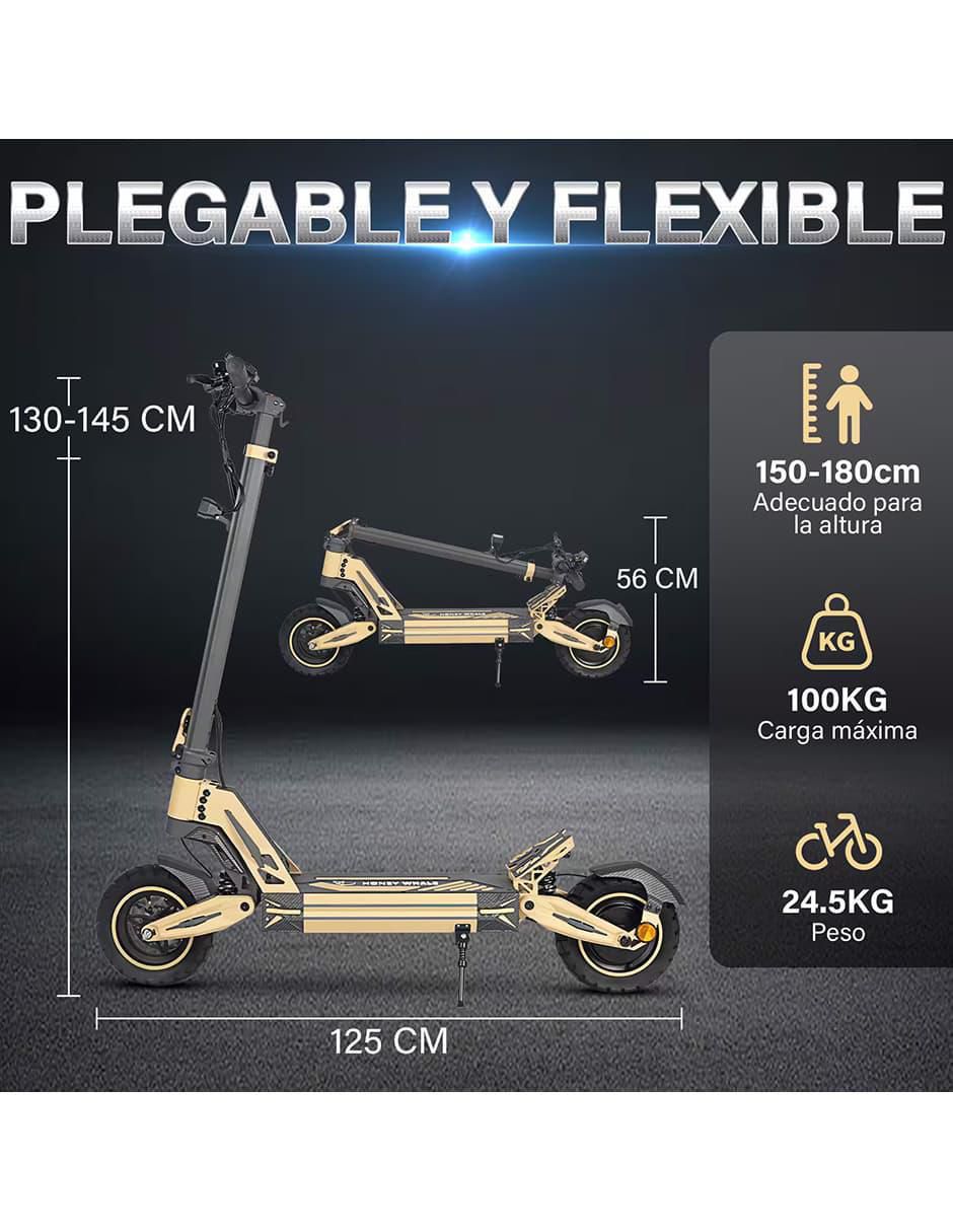 Scooter eléctrico G2 Pro Amarillo 10