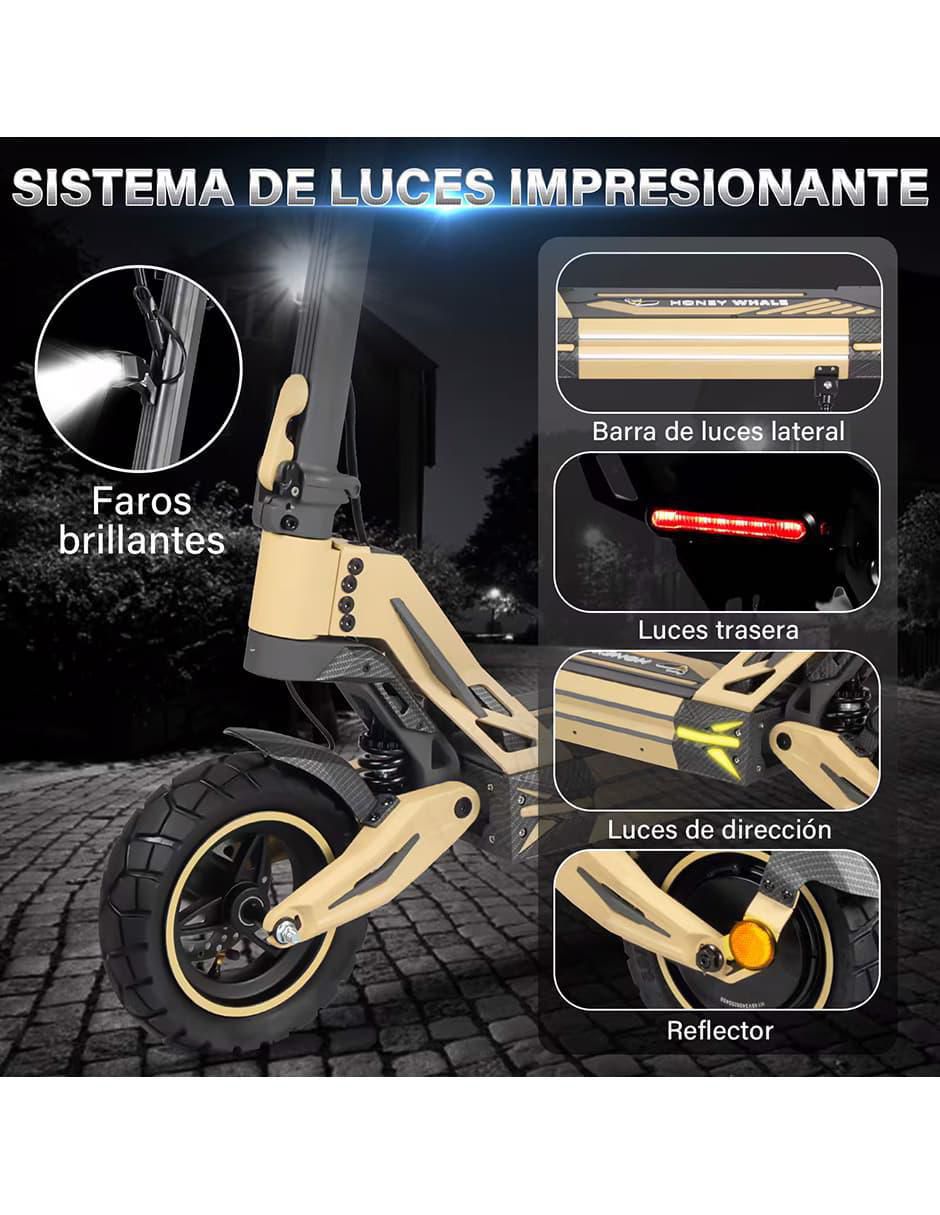 Scooter eléctrico G2 Pro Amarillo 7