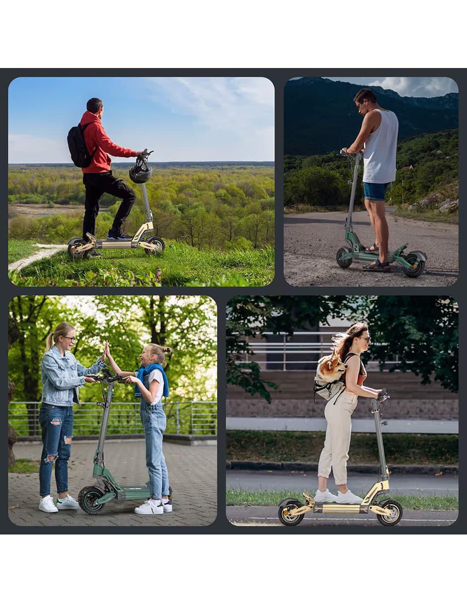 Scooter eléctrico G2 Pro Amarillo 9
