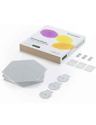 Set expansión de paneles LED smart Shapes Hexagonos 3 piezas NL42-0001HX-3PK 1