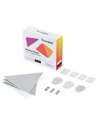 Set expansión de paneles LED smart Shapes Triangulos 3 piezas NL47-0001TW-3PK 1