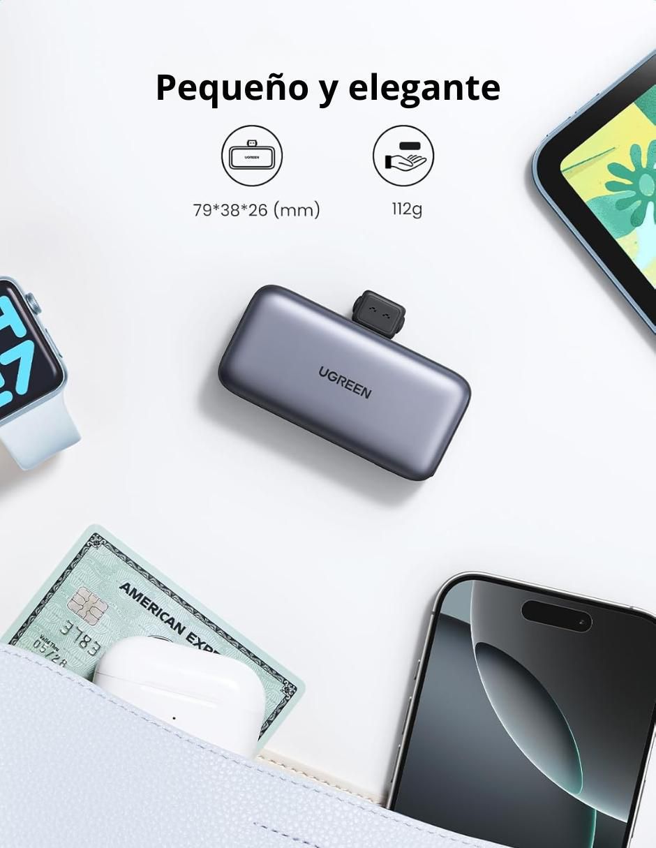Batería portátil UGREEN 5000 mAh 35338