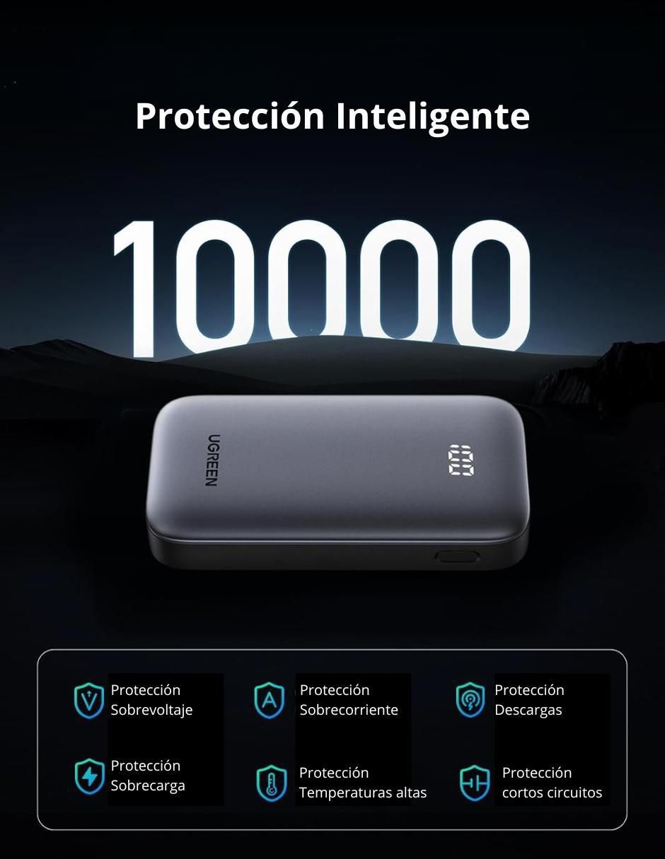 Batería portátil 10000 mAh 25185 Batería portátil 10000 mAh 25185