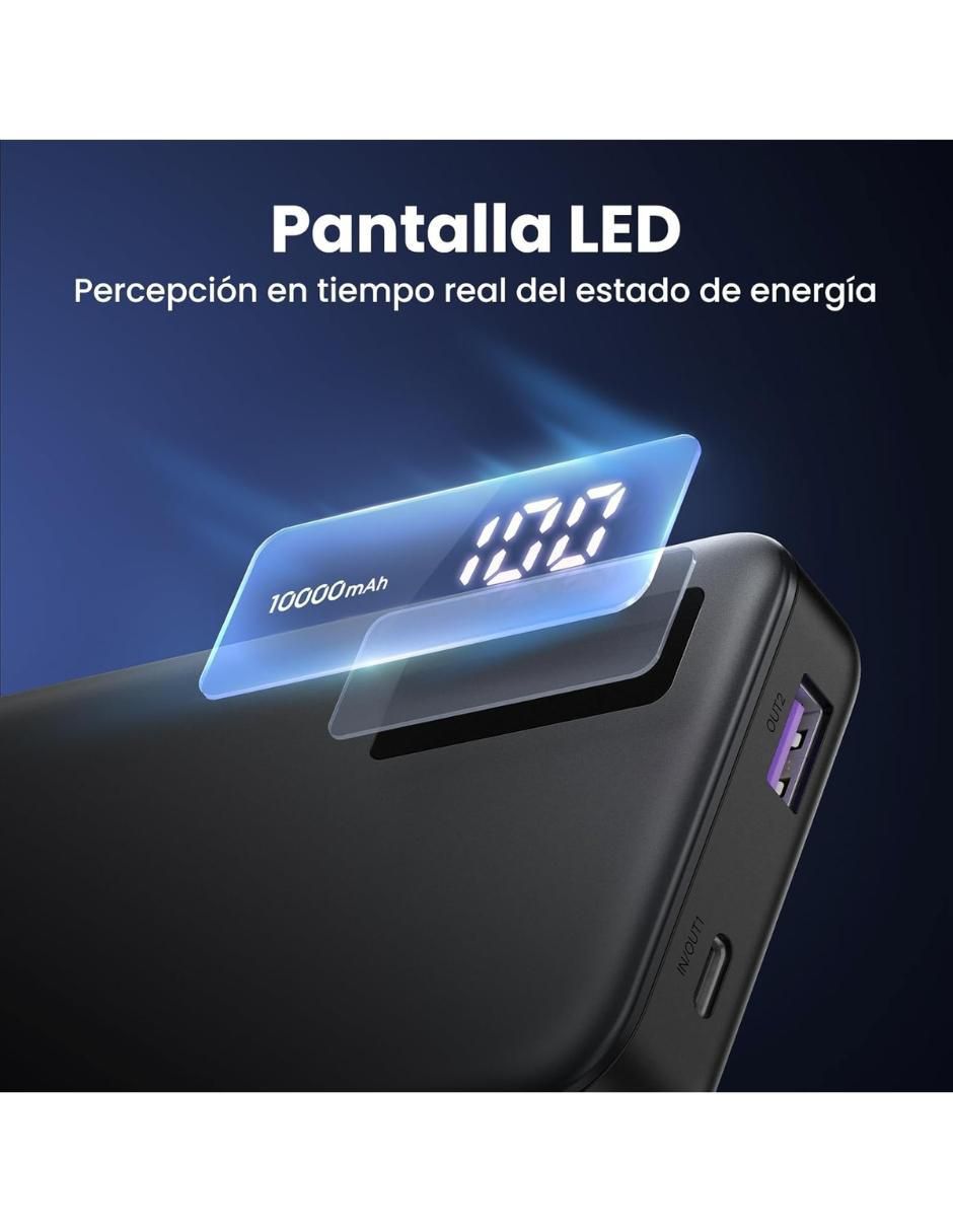 Batería portátil 10000 mAh 25742