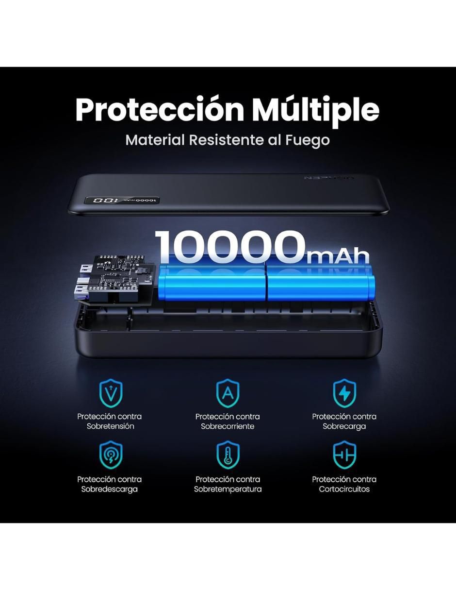 Batería portátil UGREEN 10000 mAh 25742