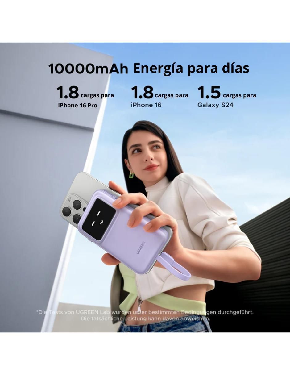 Batería portátil UGREEN 10000 mAh 35604B