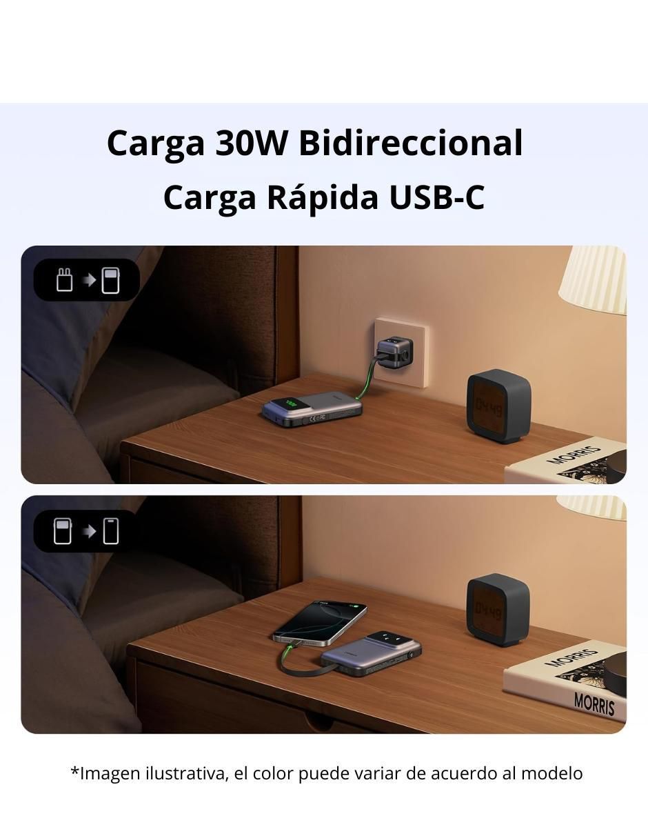 Batería portátil 10000 mAh 35604B