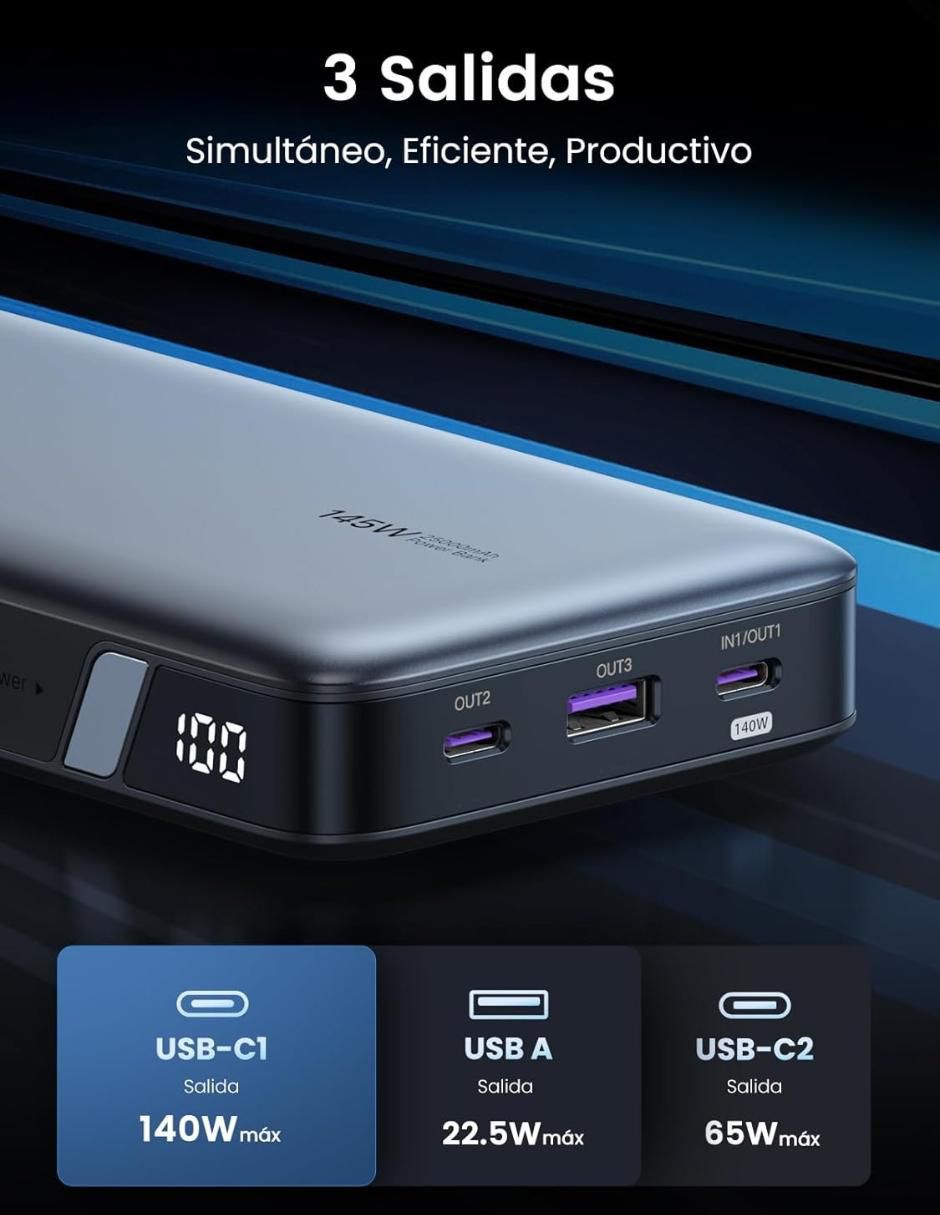 Batería portátil 25000 mAh 90597A Batería portátil 25000 mAh 90597A