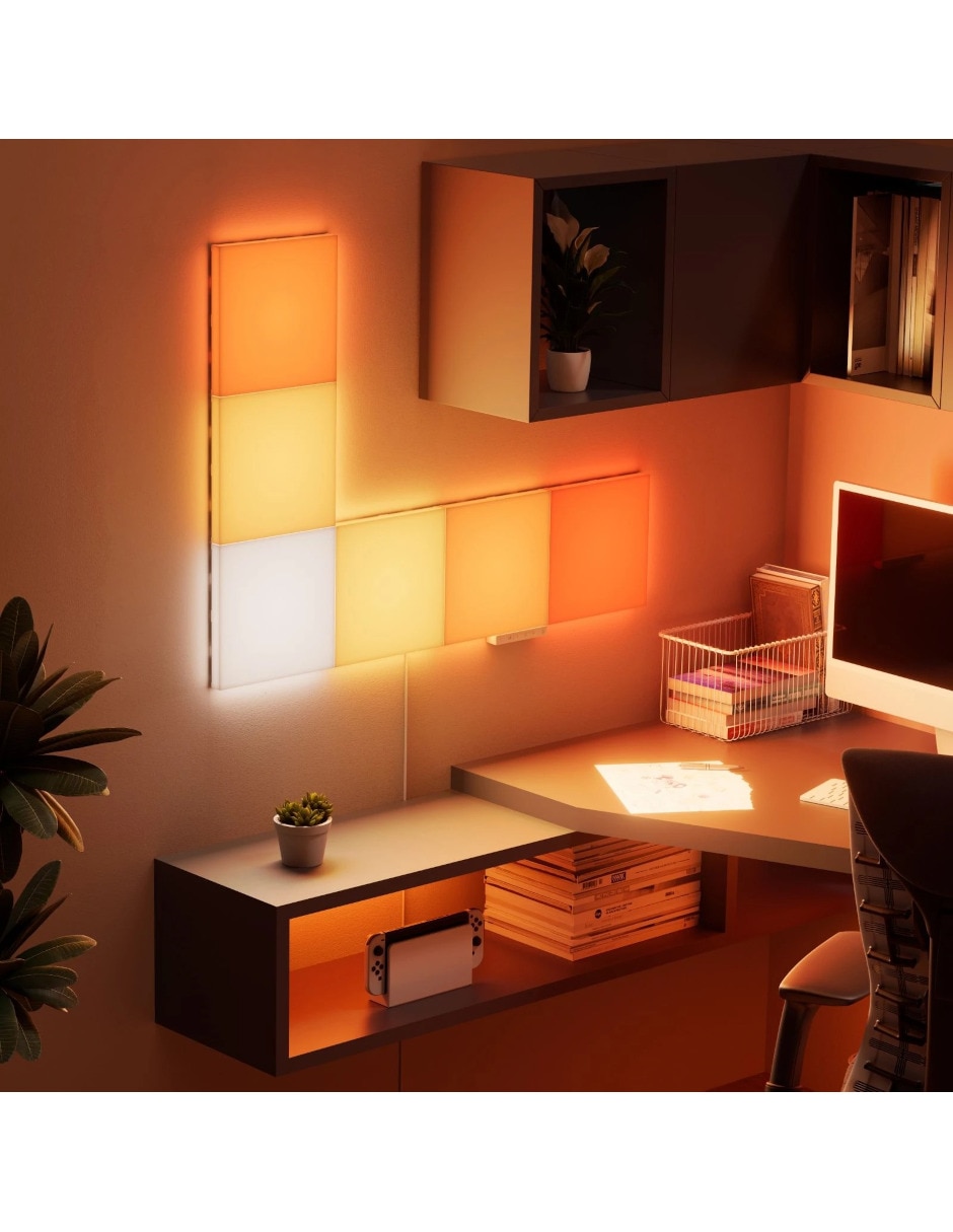 Set de paneles LED smart Nanoleaf Blocks 6 piezas N8100K03-6BS