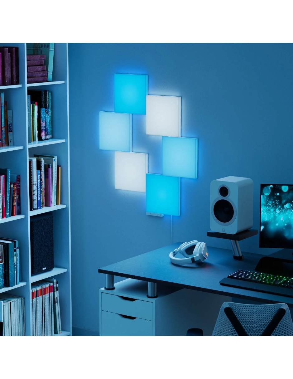 Set de paneles LED smart Nanoleaf Blocks 6 piezas N8100K03-6BS