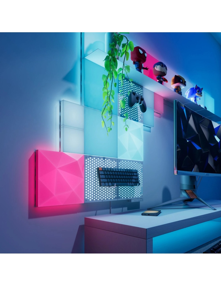 Set de paneles LED smart Nanoleaf Blocks 6 piezas N8100K03-6BS