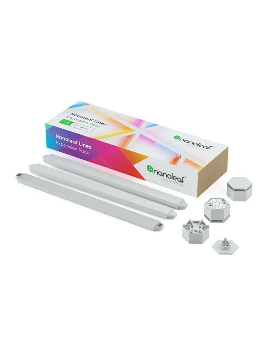 Set expansión de paneles LED smart Lineas 3 piezas NL59-E-0001LW-3PK 1