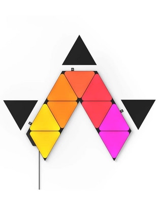 Set expansión de paneles LED smart Shapes Triangulos 3 piezas NL47-0101TW-3PK 1