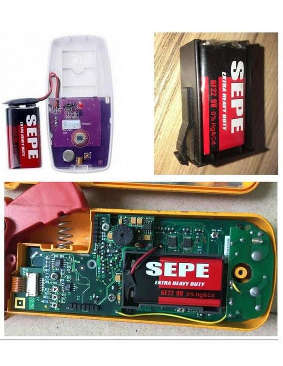 Batería cuadrada alcalino Ventdepot 9 V