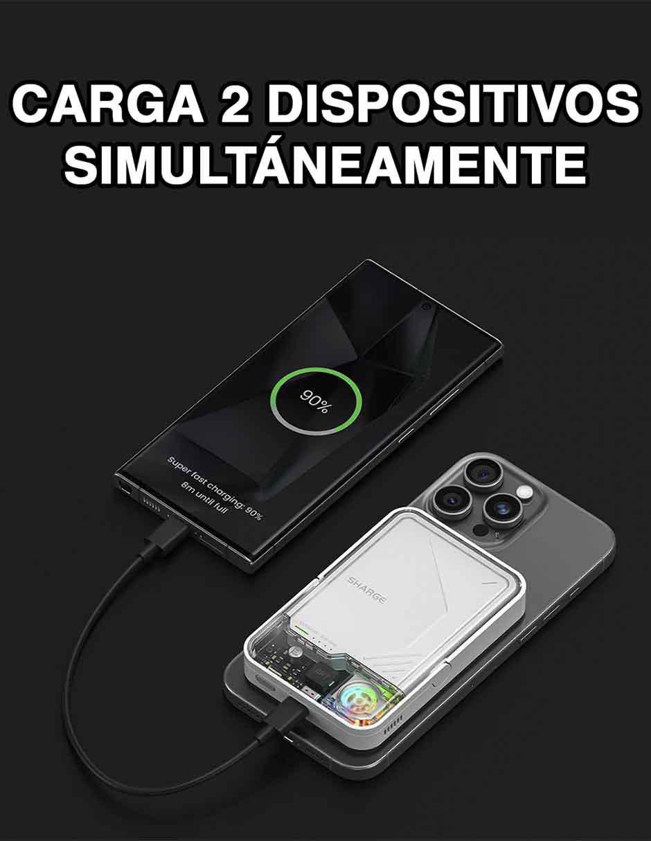Batería portátil Sharge 10000 mah Icemag 2