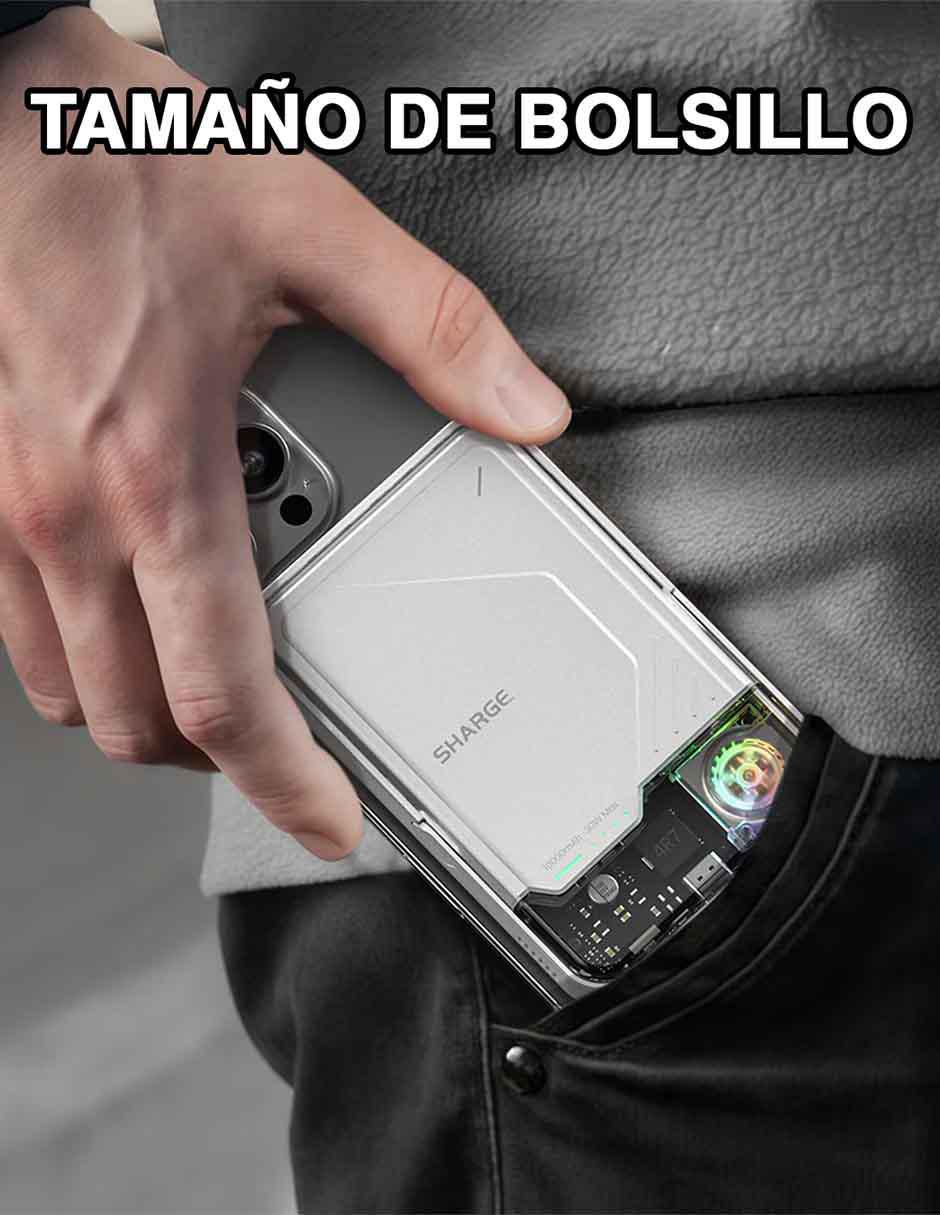 Batería portátil Sharge 10000 mah Icemag 2