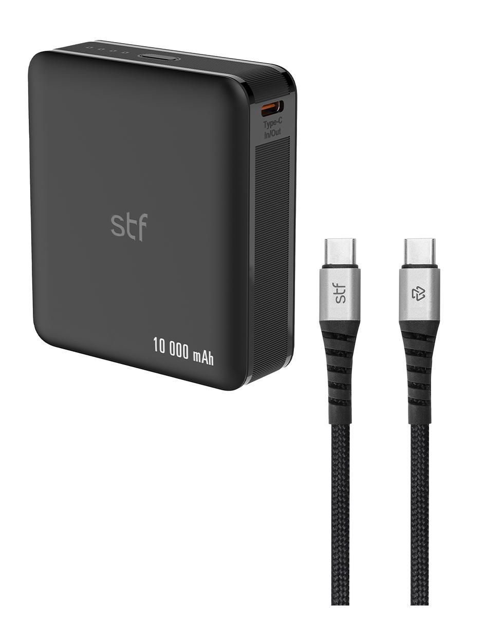 Batería portátil STF de 20 W USB + USB tipo C Power Bank Ultra Carga Rápida