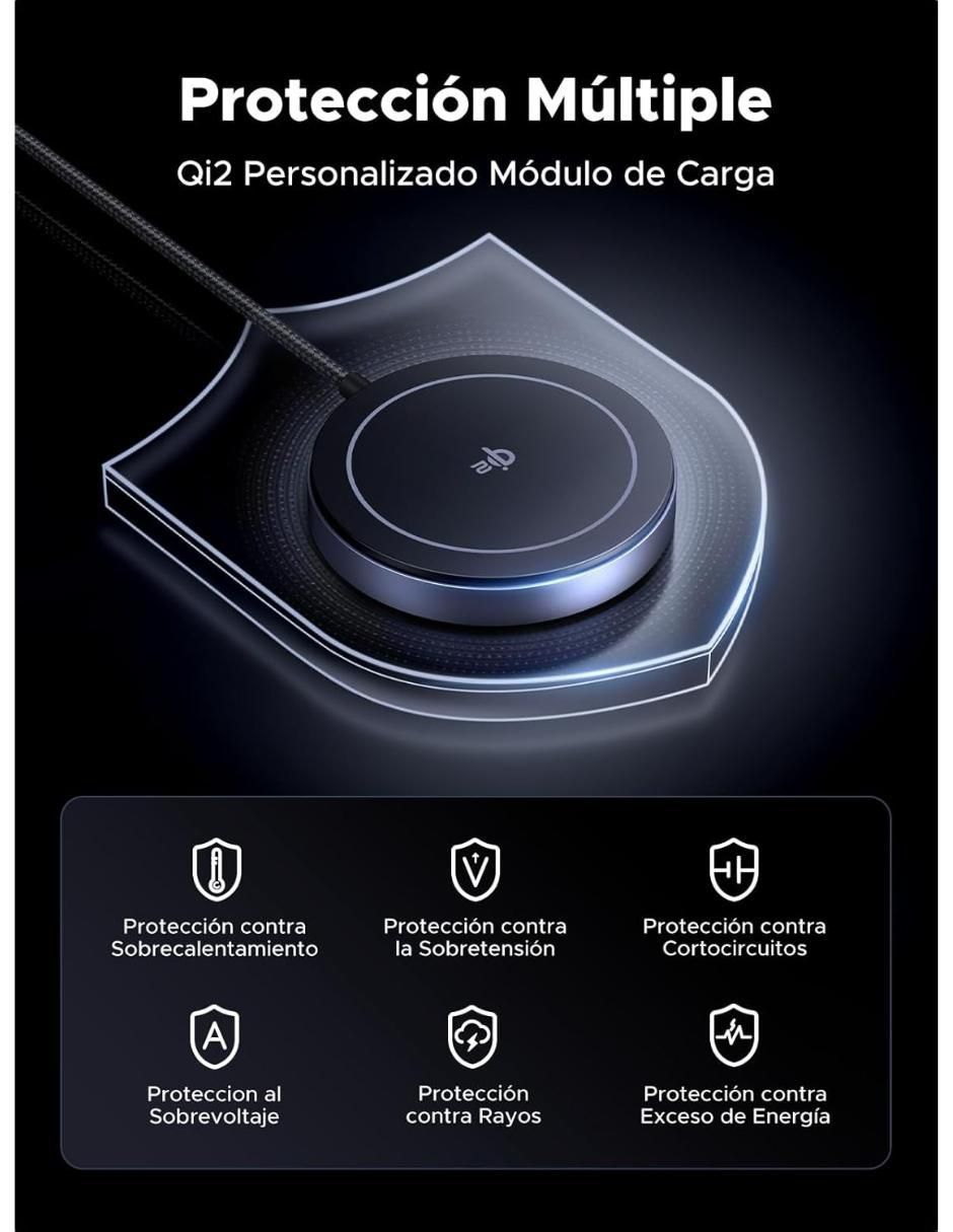 Cargador inalámbrico de 15 W Magsafe 6