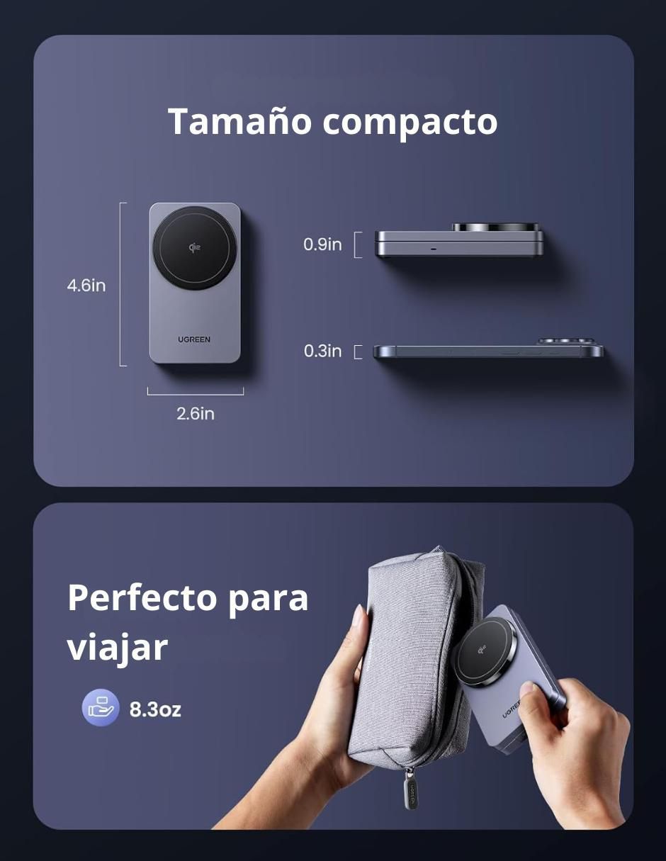 Cargador inalámbrico de 15 W Magsafe 45023