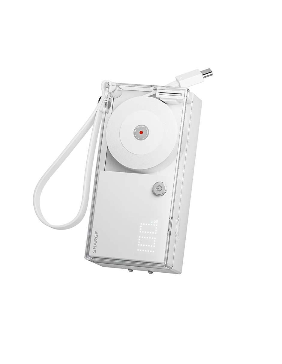 Batería portátil Sharge 10000 mah Retractable 3-in-1 Power Bank
