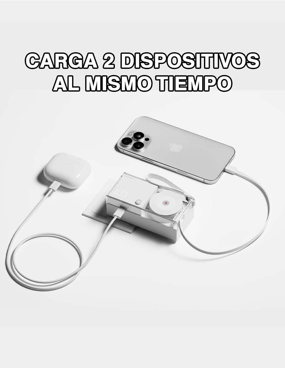 Batería portátil Sharge 10000 mah Retractable 3-in-1 Power Bank