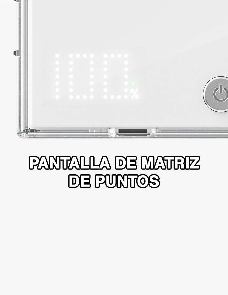 Batería portátil 10000 mah Retractable 3-in-1 Power Bank