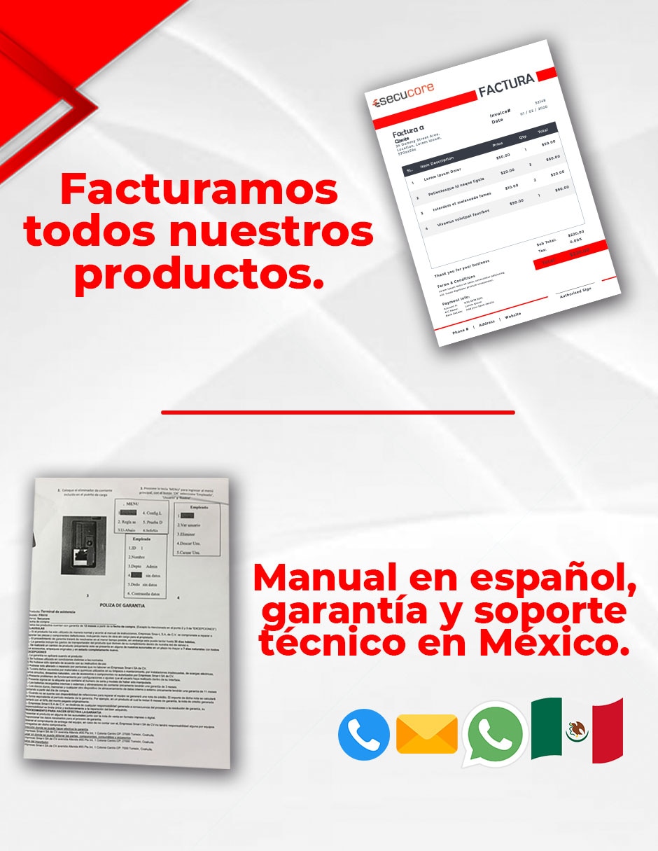 Cámara de seguridad Secucore Alámbrica 2K 70° con capacidad de grabar y visión nocturna para interior y exterior