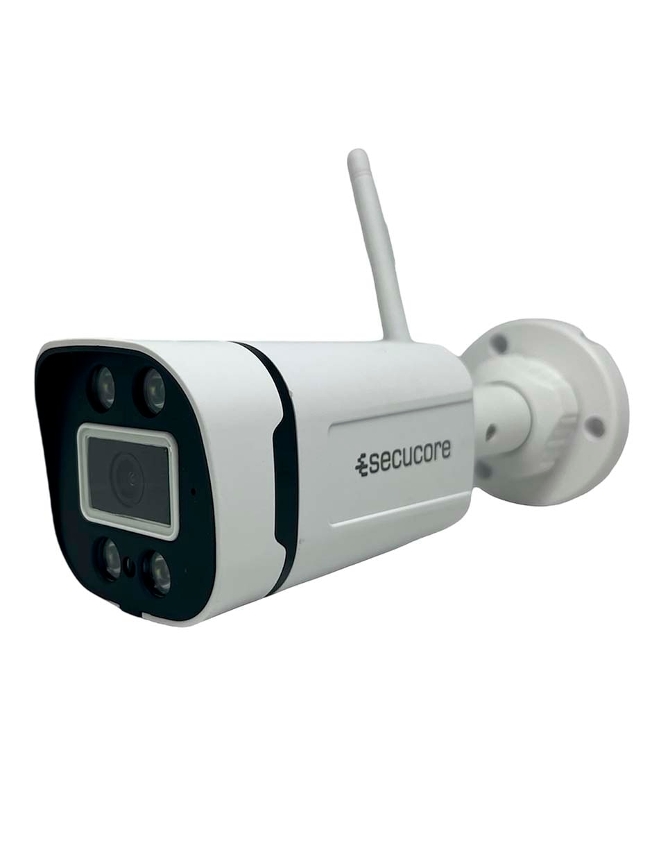 Cámara Wi-Fi de seguridad Secucore Inalámbrica Full HD 70 ?con capacidad de grabar y visión nocturna para interior y exterior