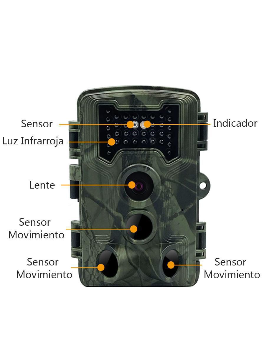 Cámara de seguridad modelo PR1000 Full HD 120° con capacidad para grabar para exterior 2
