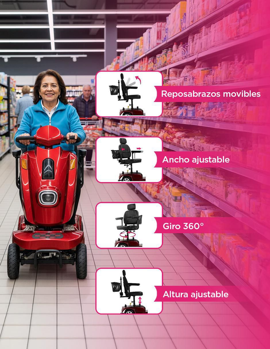 Scooter de movilidad Ryberg avant 360°