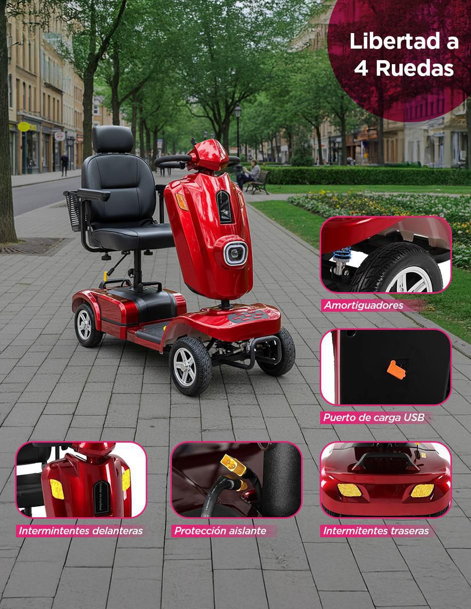 Scooter de movilidad Ryberg avant 360°