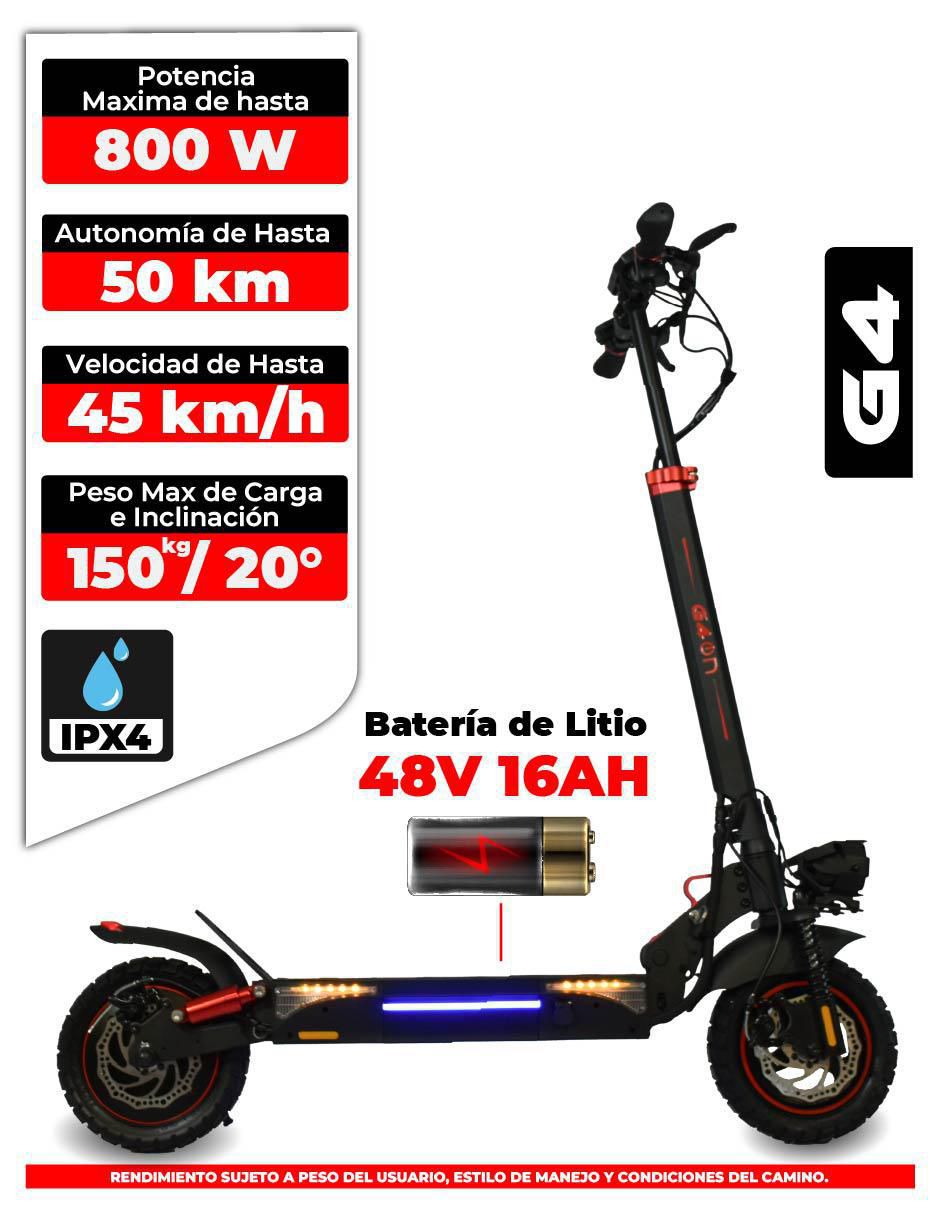 Scooter eléctrico G4 2