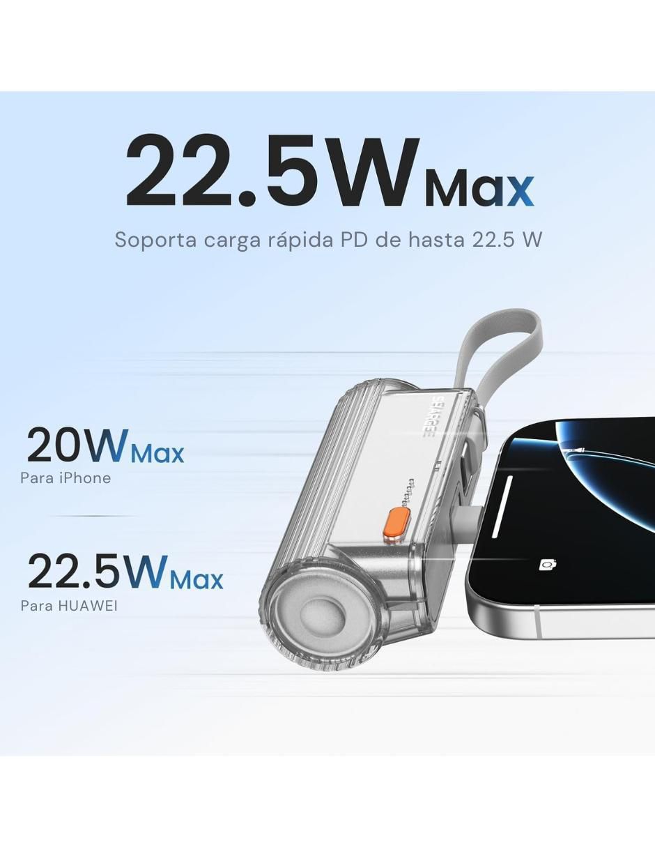 Batería portátil 5000 mAh Flow mini 2 2