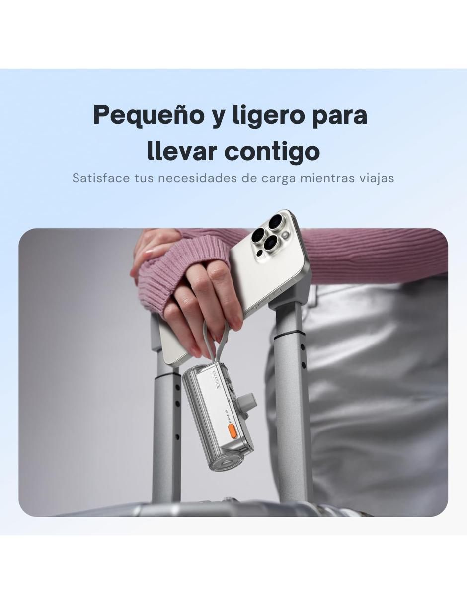 Batería portátil 5000 mAh Flow mini 2 5