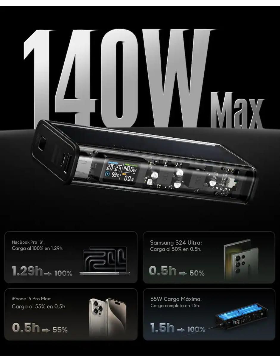 Batería portátil 20000 mah x1i