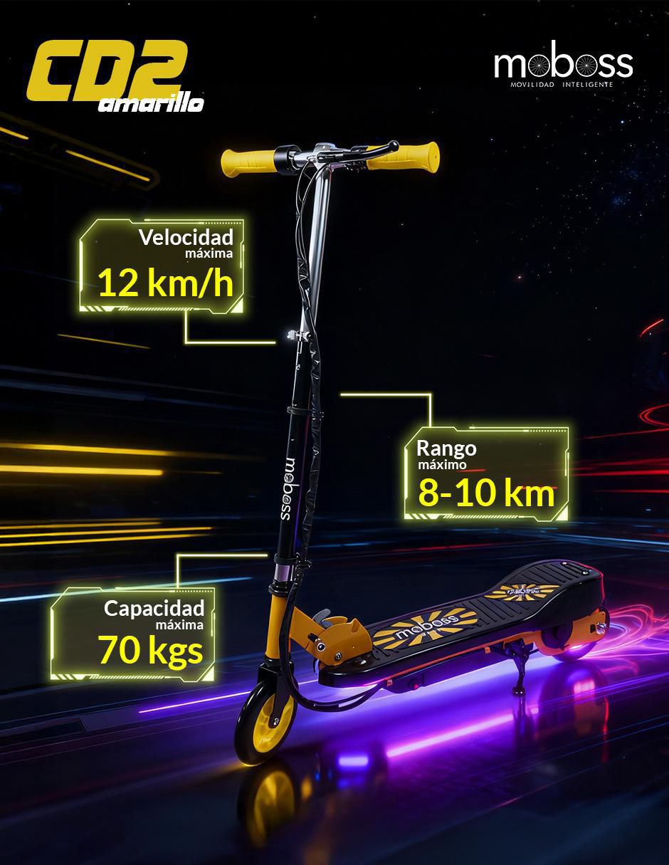 Scooter eléctrico Moboss CD2 24 V 2026