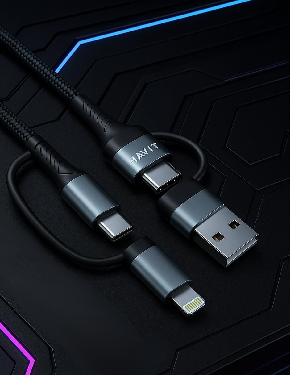 Cable usb c a tipo lightning de 1 m 3