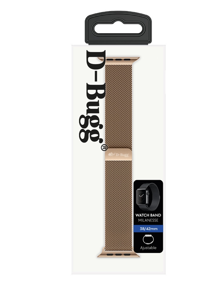 Correa para smartwatch B-bugg de acero inoxidable