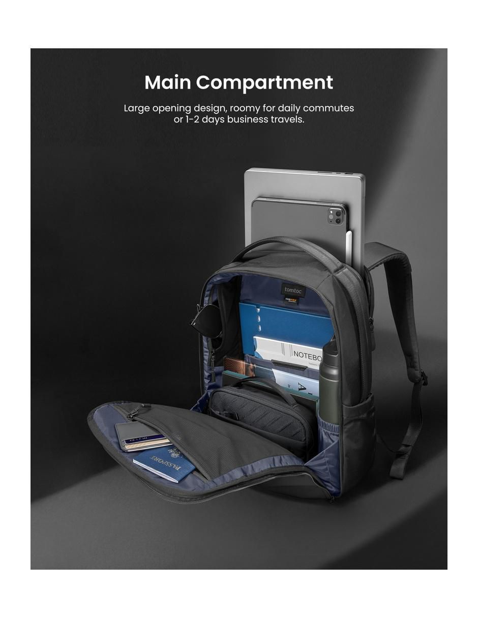 Mochila con portalaptop impermeable 3