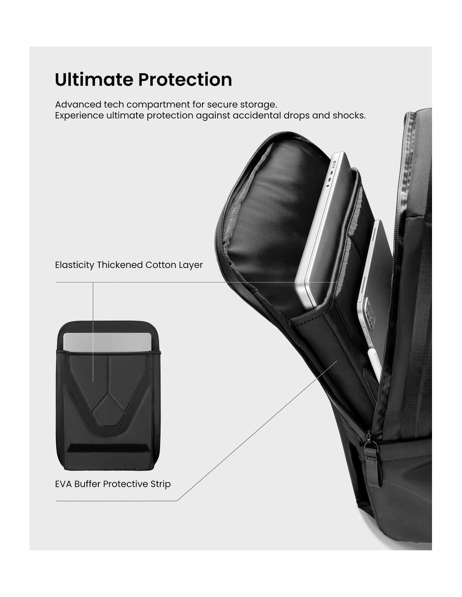 Mochila con portalaptop impermeable 6