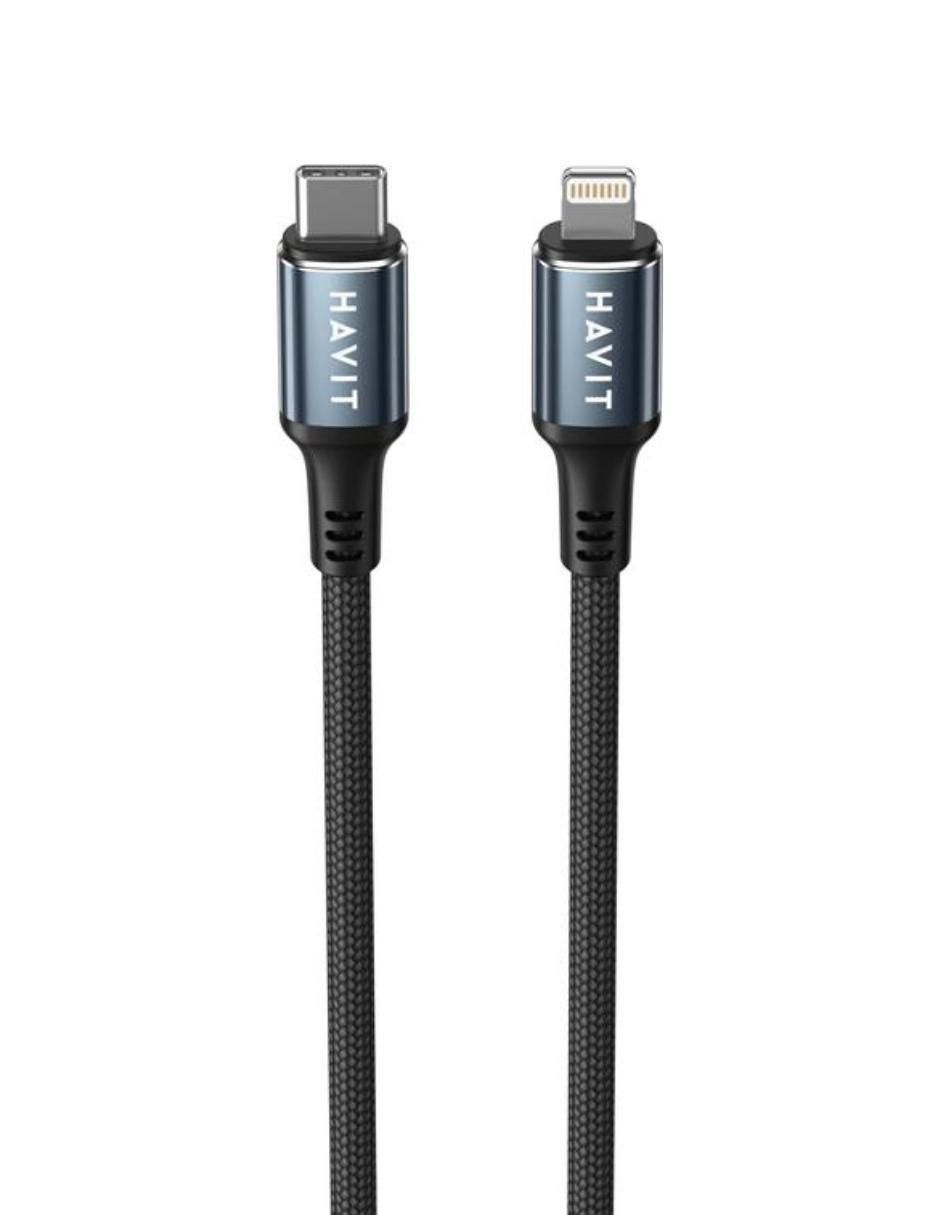 Cable USB C Havit a tipo Lightning de 1 m