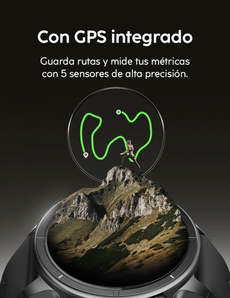 Smartwatch Aura Pro 2 unisex con GPS 18