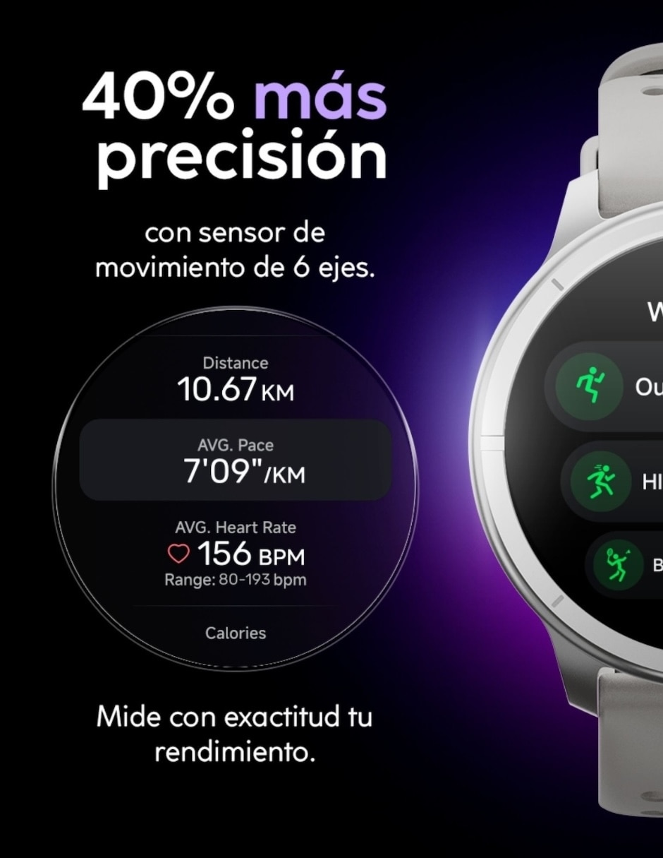 Smartwatch Aura Pro 2 unisex con GPS 19