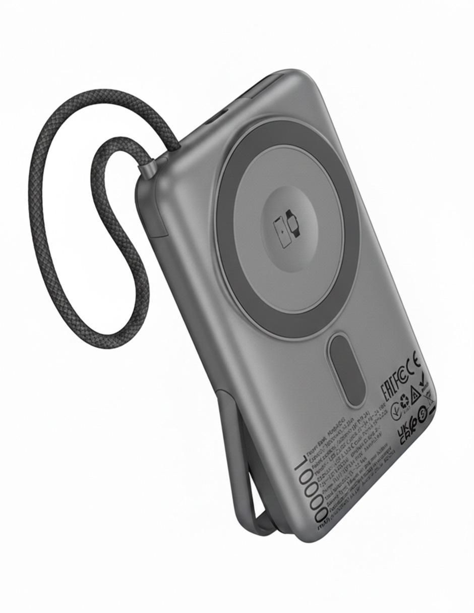 Batería portátil Hoco 10000 mAh Q43 Clever Dual negro