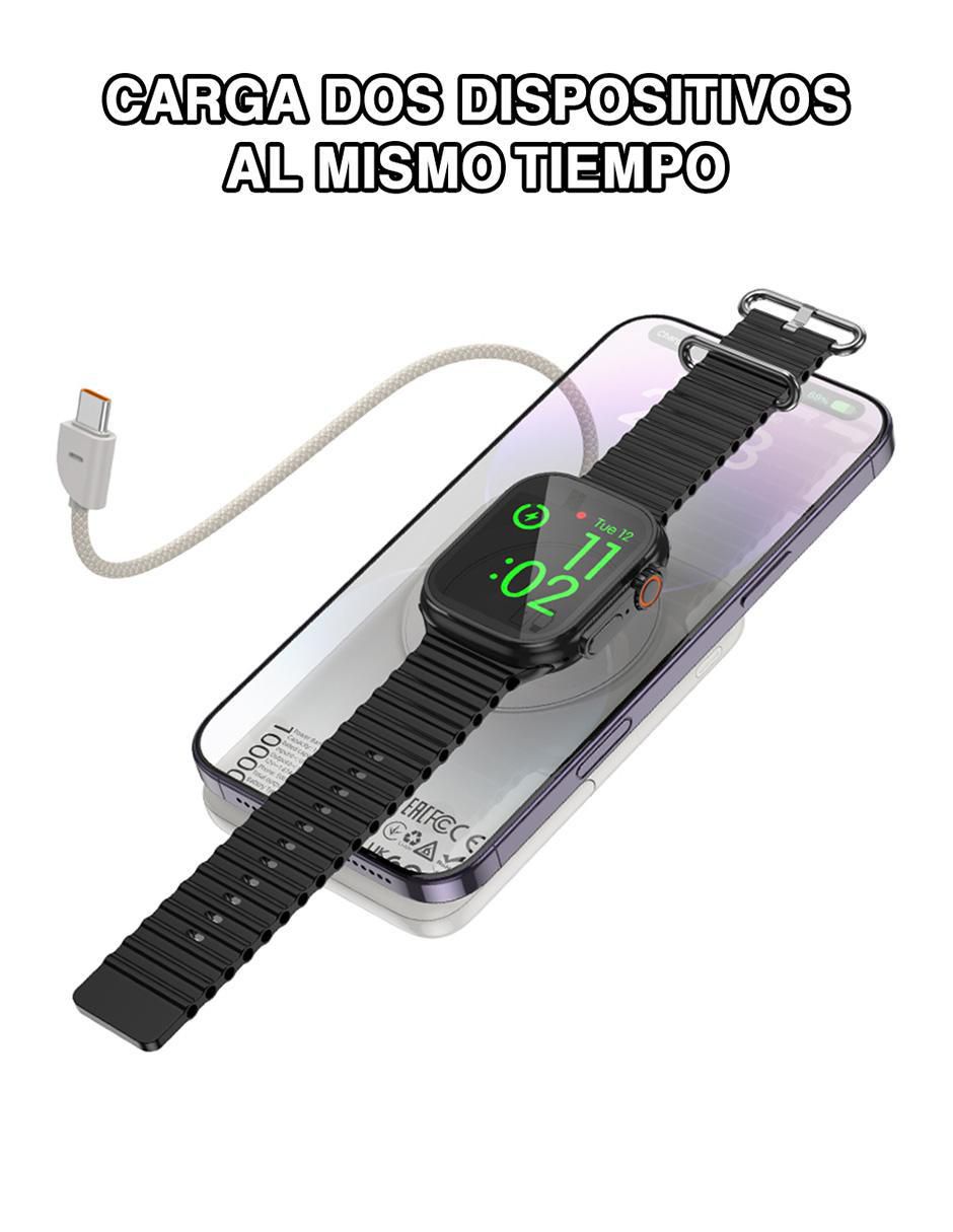 Batería portátil 10000 mAh Q43 Clever Dual negro