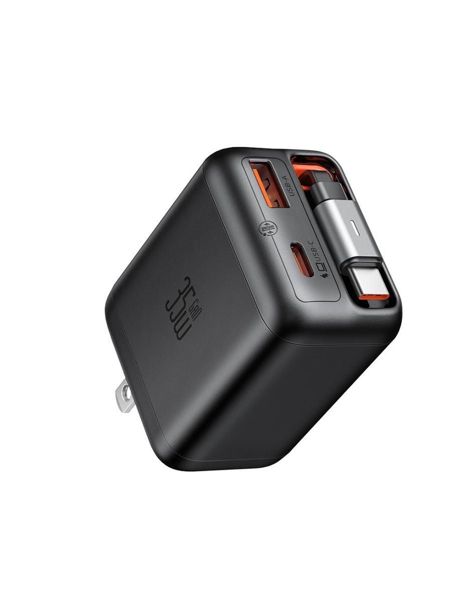 Cargador pared de 35 w usb + usb tipo c CH-1290 Cargador pared de 35 w usb + usb tipo c CH-1290
