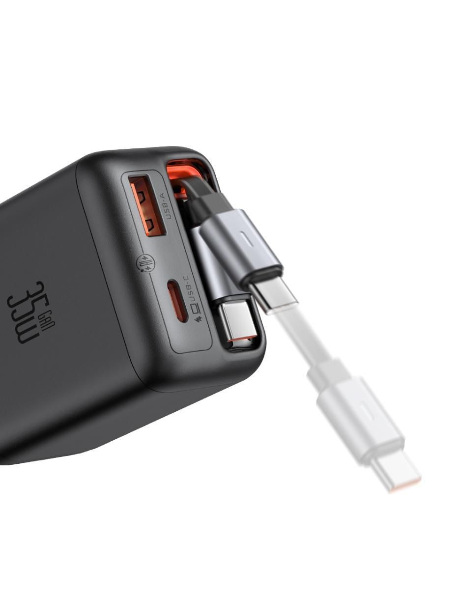 Cargador pared de 35 w usb + usb tipo c CH-1290 3