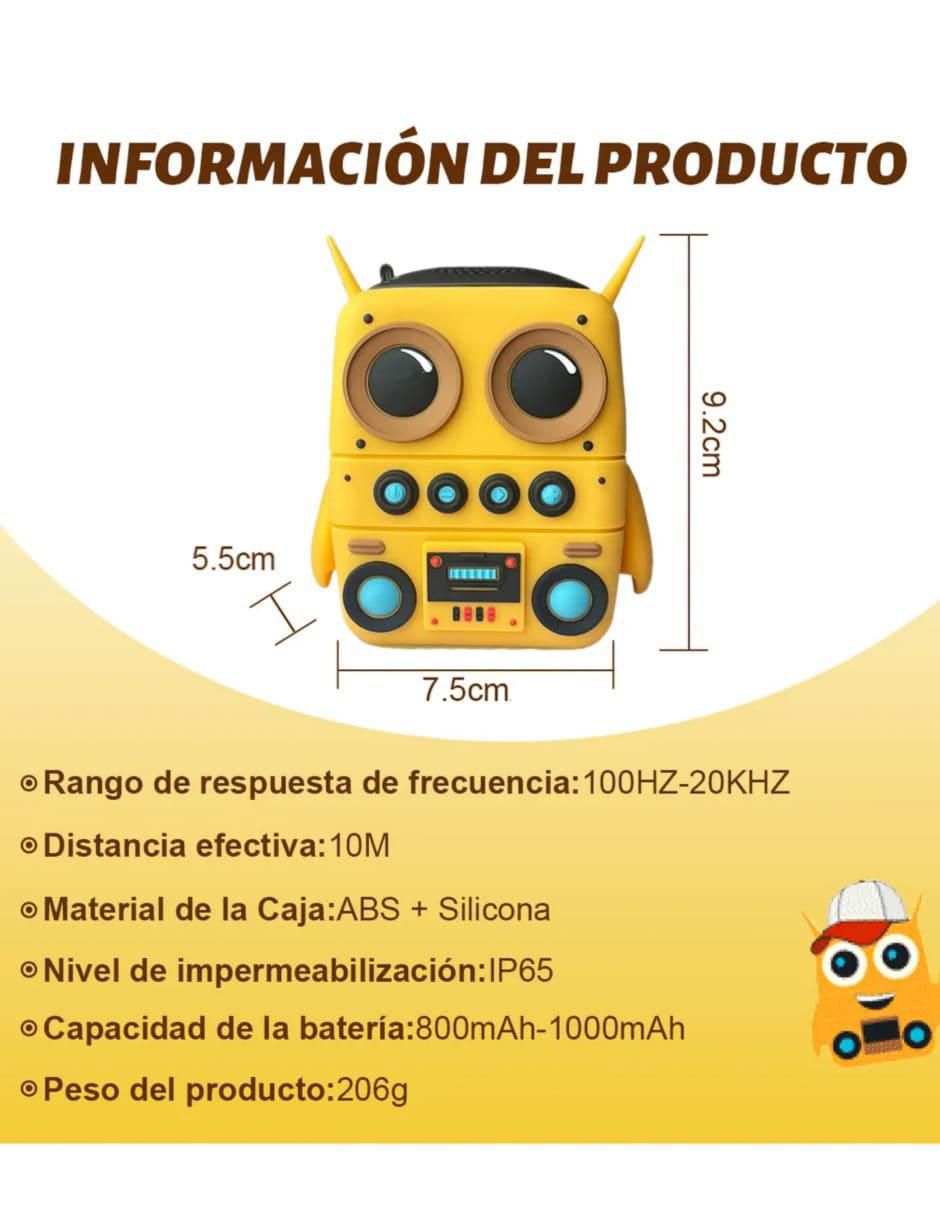 Bocina portátil bluetooth 9