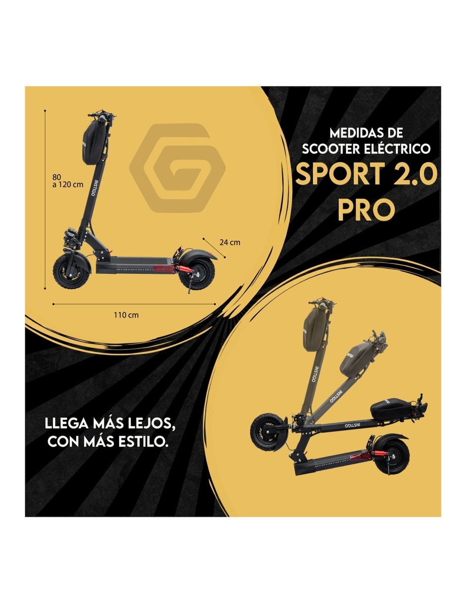 Scooter eléctrico Instigo Sport 2.0 Pro 2025